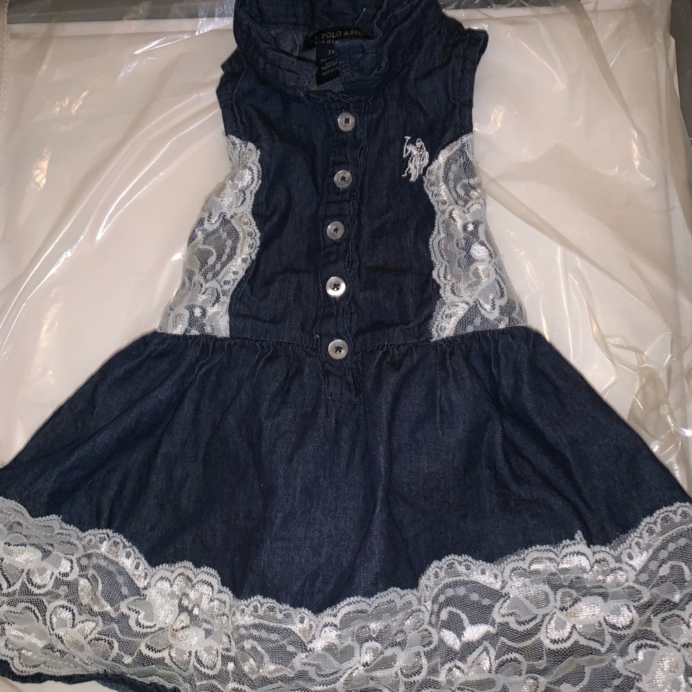 U.S. Polo Assn. Girl Dress 24 months